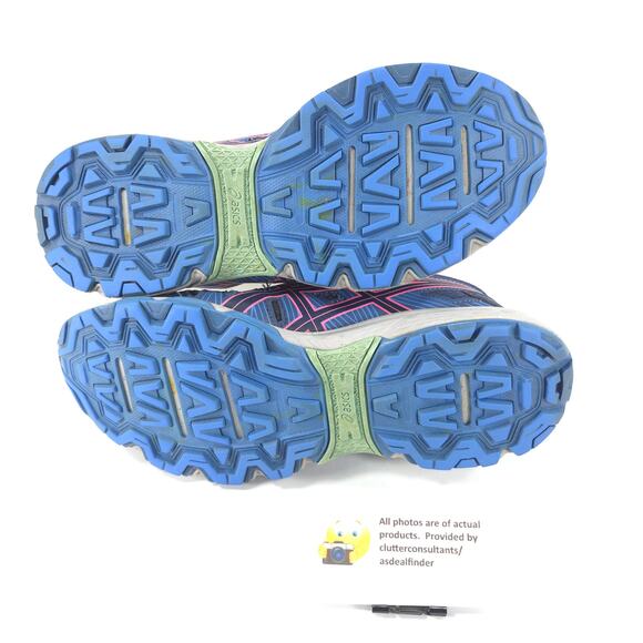 Asics Gel-Venture 7 Athletic Lace Up Running Shoes Womens Size 7.5 1012A476 Blue - Picture 9 of 9